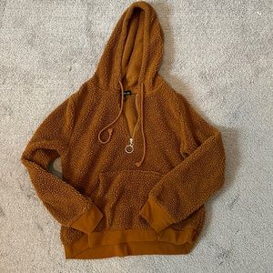 Teddy pullover hoodie
